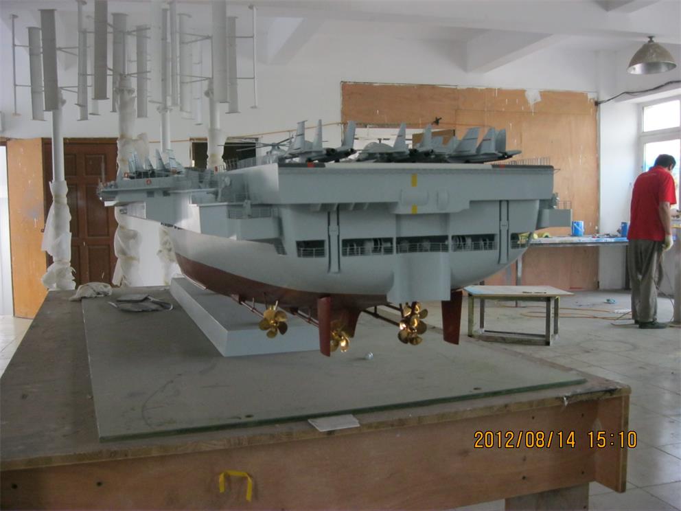 榆林辽宁舰模型