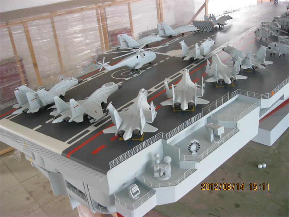 榆林辽宁舰模型